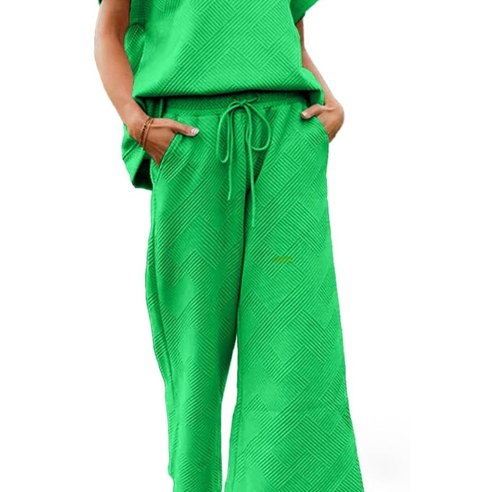 Green Women's Pants & Jumpsuit